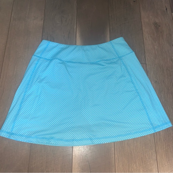 Vineyard Vines Performance Tennis Golf Skirt Blue White Size Medium - Picture 3 of 4